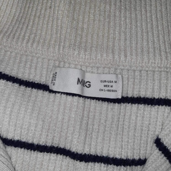 striped sleeveless sweater Mango - Picture 2 of 2